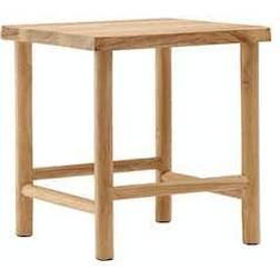 Venture Design Noster Skammel Hvid 42 x 42 cm Siddepuf 130cm