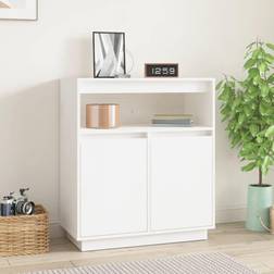 vidaXL Solid Wood Pine Indoor Cupboard Sideboard