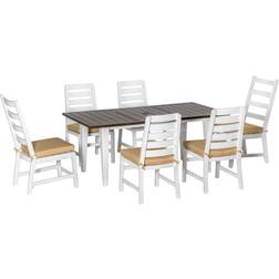 OutSunny 7 Patio Dining Set