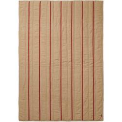 Ferm Living Grand Quilted Tæppe Rød (170x120cm)