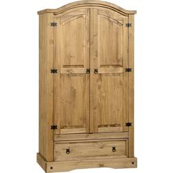 SECONIQUE Corona Antique Wax Wardrobe 100x190cm