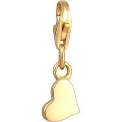 Charm Herz Anhänger Liebe 925 Silber Nenalina Gold 1011466392