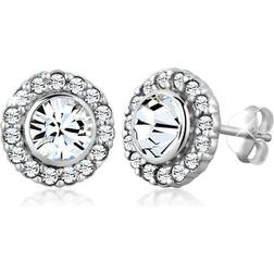 Elli damörhängen örhängen örhängen elegant silver 925 silver, colore: Weiß, cod. 0310730113