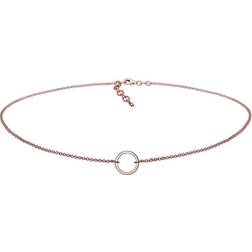 Elli Halskette Damen Choker Kreis Trend Geo in 925 Sterling Silber