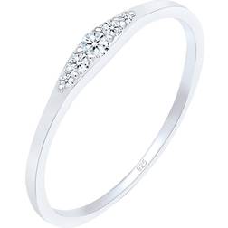 Elli Diamonds Ring Women Engagement Bridal - 925 Sterling Silver