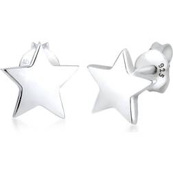 Elli Örhängen damörhängen stjärnform astro trend filigran 925 sterlingsilver, Sterlingsilver, utan sten