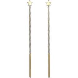 Elli Ohrringe Hänger Astro Sterne Basic Galaxy Trend 925 Silber Gold 1011439190