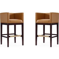 Manhattan Comfort Kingsley Set 2 Bar Stool