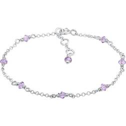 Elli Armband Kinder Bead Bunt Kristalle 925 Silber
