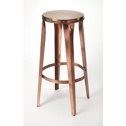 Butler Industrial Chic Copper Ulrich Bar Stool