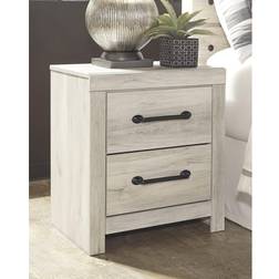 Ashley Signature Cambeck Farmhouse Industrial Bedside Table 15.3x21.7"