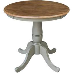 International Concepts 30 Round Top Pedestal Dining Table