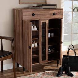 Baxton Studio Valina Rustic 2 Storage Cabinet