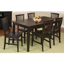 Homestyles 7pc Arts & Crafts Dining Set