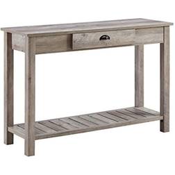 Walker Edison Country Style Rustic Console Table