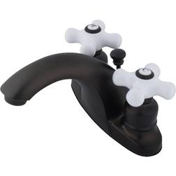 Kingston Brass GKB7645PX 4 in Centerset Bathroom Faucet