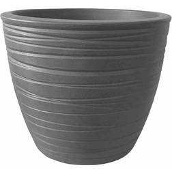 Siena Garden Plantefad Polyethylen Grå 46-33-51-GA Krukke