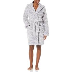 UGG Woman Aarti Robe In Fluff - Cloudy Grey Zebra