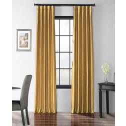 Exclusive Fabrics & Furnishings Half Price Drapes 50 x 96 Mörkläggningsgardin av Fusksilke Taft