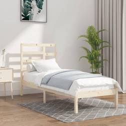 vidaXL Bed Frame Solid Wood 90x200 cm Brown