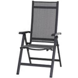 Siena Garden Tesoro M29543 Trädgårdsstol Aluminium Plast Antracit Svart Silver