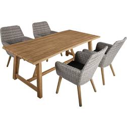 Garden Pleasure 5-tlg. OAKLAND Set Essgruppe