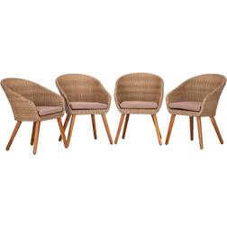 Acamp Acamp RATTANSESSEL Akazie, Teak