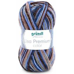 Gründl Gründl Wolle Lisa Premium color 50 g braun-beige-blau-color