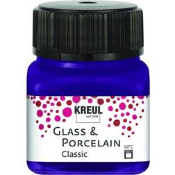 Kreul Glas- und Porzellanfarbe Classic, violett, 20 ml