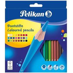 Pelikan Buntstifte sechseckig, 24er Set