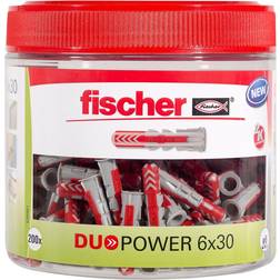 Fischer DuoPower 6 x 30 mm Set of 200