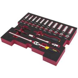 Stanley Tools Fatmax Tstak Topnøglesæt 1/4 11 hoved 4,5,6,7,8,9,10,11,12,13,14 mm