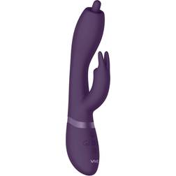 Shots Vive Nilo Purple Pinpoint Rotating G Spot Rabbit