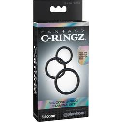 Pipedream Silicone 3-Ring Stamina Set