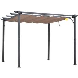 OutSunny Pergola Gazebo 3x3 m