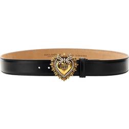 Dolce & Gabbana Devotion Leather Belt