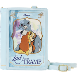 Loungefly Disney Lady and the Tramp Classic Book Convertible Crossbody Purse