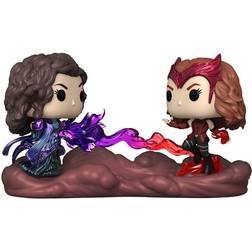 Marvel Wanda Vision POP Movie Moments Actionfigurer 2-Pack Wanda VS Agatha 9 cm
