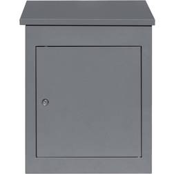 MonsterShop Cassetta Postale Intelligente E Sicura Per Pacchi E Lettere Con Codice A Barre Univoco E Sistema Anti-Pescaggio 2 Chiavi Impermeabile Inclusi Kit