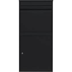 MonsterShop Cassetta Postale XL Intelligente Per Consegne Sicure E Protette Anche Quando Sei Fuori Casa - Nero