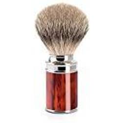 Mühle Silvertip Badger Artificial Tortoiseshell brocha de afeitar de pelo de tejón 1 ud