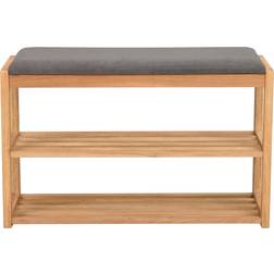 Rowico Home Confetti Oak/Dark Grey Skoställ 80x52cm