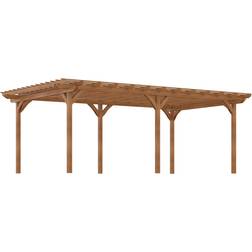 OutSunny 20' Pergola, Gazebo Grape Trellis