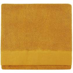 Furn Textured Weave Oxford Panel Bath Towel Yellow