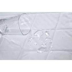 Emma Barclay Microfibre Quilted Waterproof Protector, Double Emma Mattress Cover Beige
