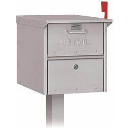 Salsbury Industries Roadside Mailbox Silver 4325SLV