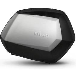 Shad SH35 Aluminum, zijkoffers kleur: Zwart/Zilver