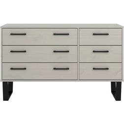 Core Products Texas Grey Chest of Drawer 119.3x73.6cm