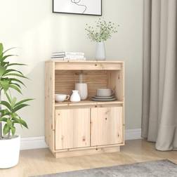 vidaXL 60 x 34 x 75 cm Bois Massif De Pin Buffet