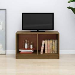 vidaXL Porta Ambra 70x33x42 cm Legno Massello di Pino Mobile TV